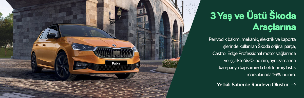 Servis Kampanyaları 3 Yaş Üstü